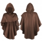 European and American medieval death hat long cloak Halloween priest monk cloak anime character performance clothing