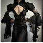 New chiffon blouse, new summer style, versatile outerwear, dark style, comfortable and versatile