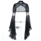New chiffon blouse, new summer style, versatile outerwear, dark style, comfortable and versatile