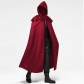 2025 Spring and Autumn New Medieval Retro Cosplay Clothing Hooded Cape Gothic Men's Long Cape