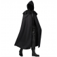 2025 Spring and Autumn New Medieval Retro Cosplay Clothing Hooded Cape Gothic Men's Long Cape