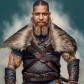 Men's Viking Warrior Faux Fur Fur Collar Shawl Role Play Costume Medieval Art Ethnic Shawl