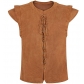 Viking pirate cosplay suede T-shirt Halloween Renaissance deerskin vest vest cosplay