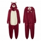 Cartoon animal one-piece pajamas act out party home clothes