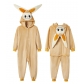 Cartoon animal one-piece pajamas act out party home clothes
