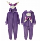 Cartoon animal one-piece pajamas act out party home clothes
