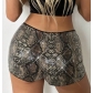Hot sale European and American women's clothing 2025 new cocktail party elastic shorts sequin shorts
