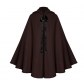 New medieval death cos half-length cloak Halloween stage performance costume cosplay Short cape