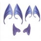 Halloween elf makeup ears props Avatar elf ears goblin monster luminous latex fake ears（opp packaging）