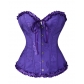 New multi-color lace gathered chest support corset palace corset tummy shaping garment
