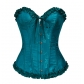 New multi-color lace gathered chest support corset palace corset tummy shaping garment