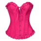 New multi-color lace gathered chest support corset palace corset tummy shaping garment