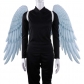 Angel wings carnival mardigras Halloween oversized black and white wings costume props