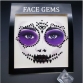 Halloween 3D Face Gem Makeup Sticker Crystal Decal Shiny Acrylic Diamond Sticker