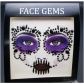Halloween 3D Face Gem Makeup Sticker Crystal Decal Shiny Acrylic Diamond Sticker