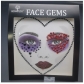 Halloween 3D Face Gem Makeup Sticker Crystal Decal Shiny Acrylic Diamond Sticker