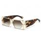 2025 new personality hollow sunglasses European and American hip-hop Internet celebrity ins fashion sunglasses