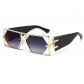 2025 new personality hollow sunglasses European and American hip-hop Internet celebrity ins fashion sunglasses
