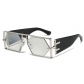 2025 new personality hollow sunglasses European and American hip-hop Internet celebrity ins fashion sunglasses