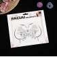 Rhinestone chest stickers carnival party environmentally friendly acrylic chest stickers body tattoo stickers European and American tattoo stickers