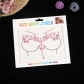 Rhinestone chest stickers carnival party environmentally friendly acrylic chest stickers body tattoo stickers European and American tattoo stickers
