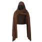 New medieval renaissance Nordic Viking shawl Halloween multifunctional scarf cloak