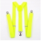 British black suspenders for men and women, 2.5cm wide, Y-shaped suspenders, elastic suspenders