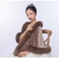 New shawl cape warm dress versatile sleeveless short coat thick cape dress outer wea