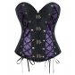 New European and American retro palace corset steam punk chain gothic corset Halloween fishbone clothes
