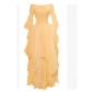 2025 Gorgeous Lace Trumpet Sleeve One-Shoulder Retro Gothic Dress Cosplay Prom Princess Dress