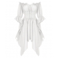 2025 Halloween costume medieval Victorian Renaissance court style retro irregular dress for women