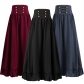 2025 European and American medieval retro Gothic lace waist lace big swing skirt all-match plus size women's skirt