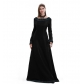 European and American hot-selling women's clothing 2025 medieval retro dress women's long-sleeved performance costume