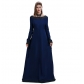 European and American hot-selling women's clothing 2025 medieval retro dress women's long-sleeved performance costume