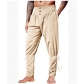 Men's casual pants new arrivals, casual summer trousers, ankle-strap trousers, medieval pirate ship trousers
