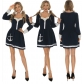 Halloween female navy suit sexy adult female navy uniform cosplay