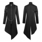 Halloween new medieval renaissance punk jacket performance costume retro gothic long dress coat