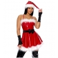 Leather Christmas costume 2025 new Christmas costume cosplay costume leather PU party Christmas costume
