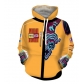 New Korean girl group K-POP Demon Hunter girl group cos clothing Rumi cosplay sweater jacket clothing (children)