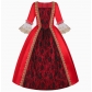 New European and American retro medieval Renaissance Victorian court dress for stage performance