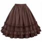 Cake-style lotus leaf skirt, waist-cinching, slimming, sweet and sexy, ruffled hem, versatile lace trim, Halloween costume.