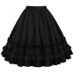 Cake-style lotus leaf skirt, waist-cinching, slimming, sweet and sexy, ruffled hem, versatile lace trim, Halloween costume.