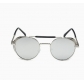 New European and American trendy sunglasses with UV protection and retro round frames