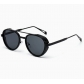 2026 New European and American Retro Oval Frame Sunglasses Men's Side-Pack Small Frame Sunglasses Women's Trendy Glasses