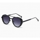 2026 New European and American Retro Oval Frame Sunglasses Men's Side-Pack Small Frame Sunglasses Women's Trendy Glasses