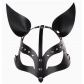 Fox mask, cross-border e-commerce, leather, cosplay party prop, half-face mask, sexy decoration for dances, animal mask.