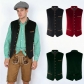 German classic beer men's Ricardo style vest Bavarian traditional festival party attire