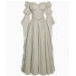 New medieval court dress, retro style, European and American stage performance long dress.
