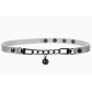 Unique dark and sweet cool sexy girl leather choker necklace, light luxury niche choker bell necklace for women