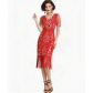 Cocktail Ball Party Sequined Tassel Dress - 1920s Retro Ball Party Gown